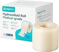 Vista 9 de Rollo hidrocoloide para el cuidado de heridas, vendajes hidrocoloides con vendajes autoadhesivos, cortados a medida, ultra absorbente, impermeable