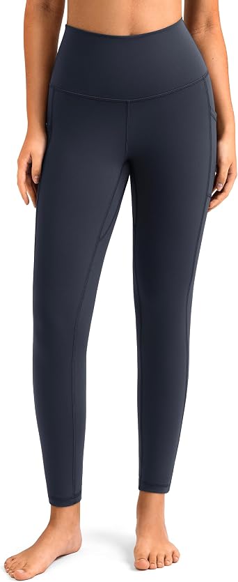 Colorfulkoala Womens High Waisted Yoga Pants 7/8 Length Leggings with Pockets
