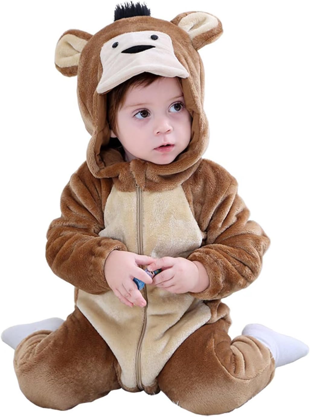 Baby Animal Costumes Toddler Halloween Dress Up Outfit 6-12 Months/Height 26"-29" Monkey