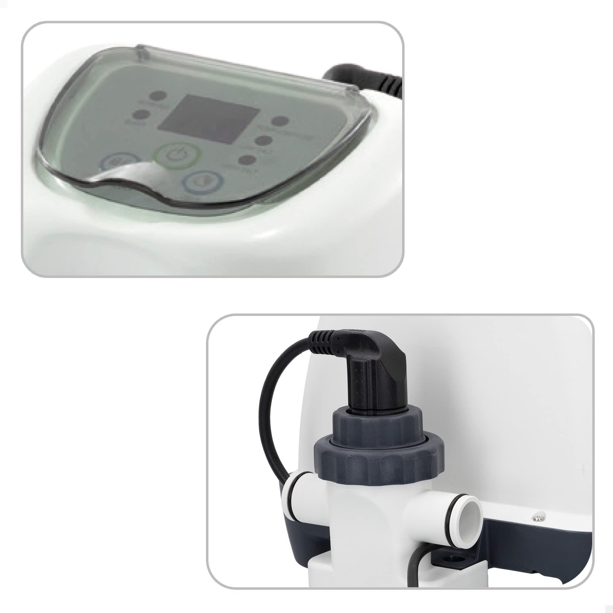 Intex 26662 Generatore Salino di Cloro per Piscine Piccole Metal Frame e Prism Fino & Surface Skimmer - Deluxe Wall Mount Surface Skimmer - Suspension Skimmer