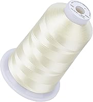 Vista 69 de Simthread 5500 yardas de hilo de bordar, 5000M de alto rendimiento 40 WT 100% hilo de poliéster – Más de 170 colores vívidos, clasificado de alta