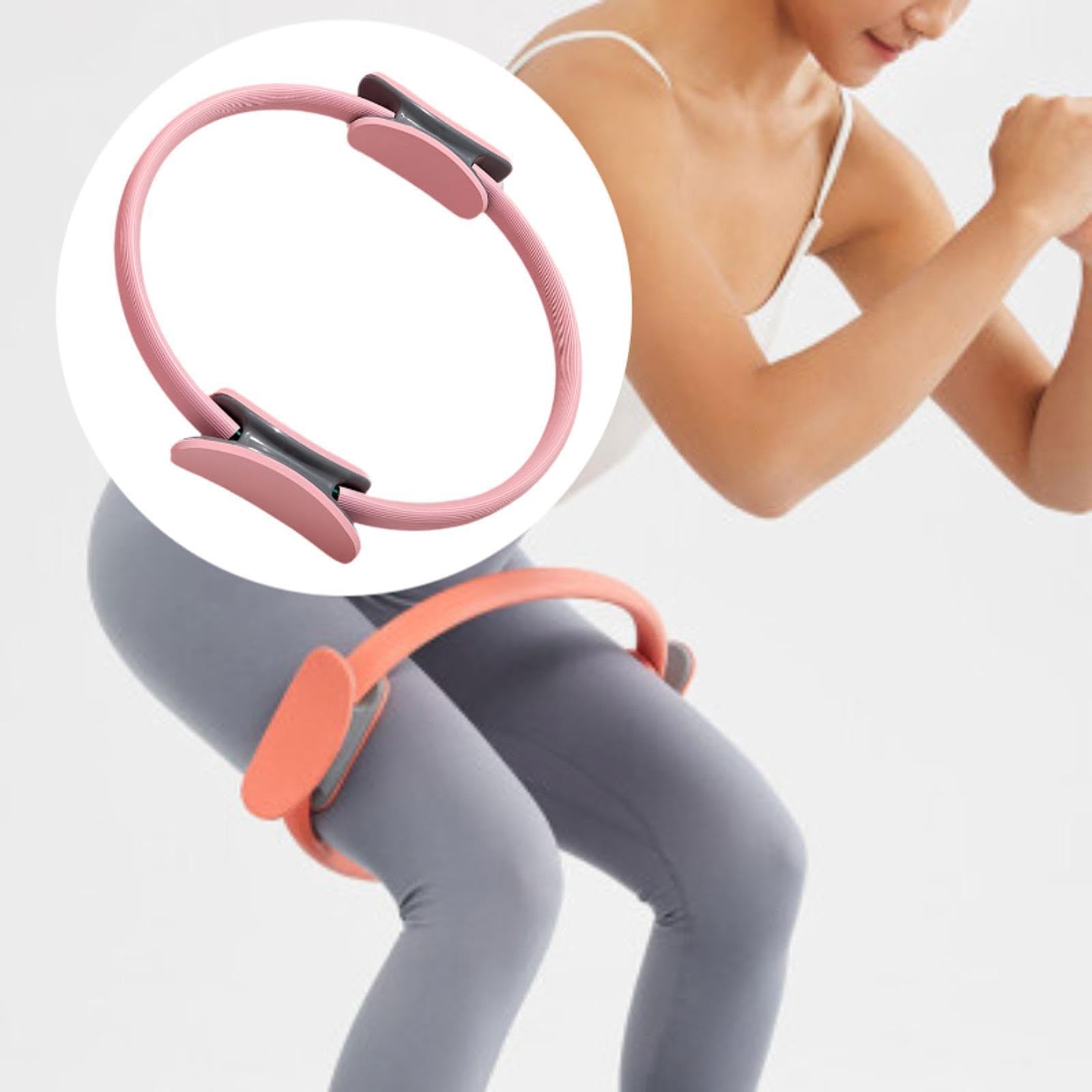 Perfeclan Aro de Pilates Aro de Pilates Inicio Accesorios de Pilates Aro de Yoga de Resistencia Aro de Ejercicio Flexible para la Parte Interna del Muslo Anillo