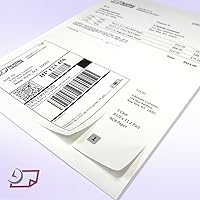 Vista 41 de NextDayLabels - Integrated Laser Form with Label Combination (6x4 1 Label on Left 250 Pack)