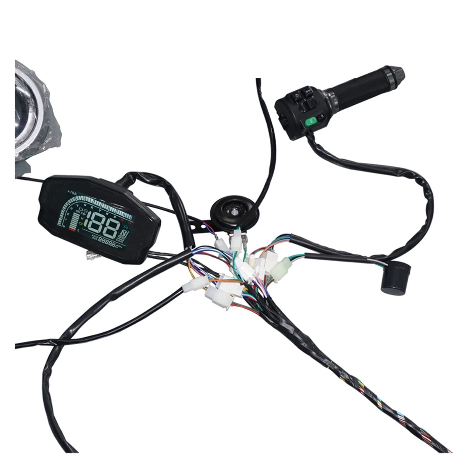 Faisceau de câbles de véhicule Compatible avec Le contrôleur Votol EM50sp EM 150SP EM200sp et l'affichage DKD E-Bike(Harness-EM30SP)