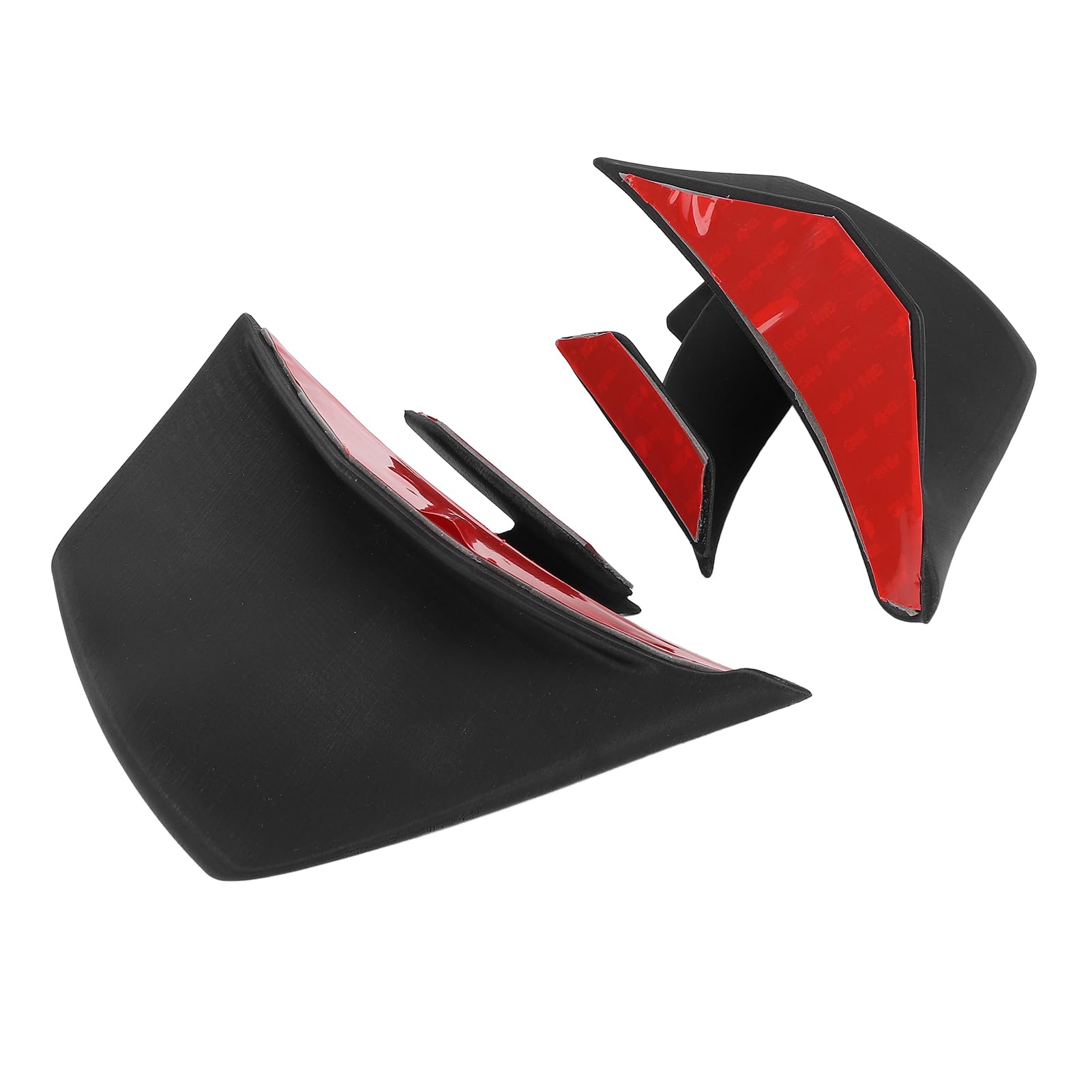 Keenso Matowe Czarne Owiewki Motocyklowe, Stałe Skrzydło Aerodynamiczne do | Motocykl Winglet Fairing matowy czarny motocykl naprawiono skrzydło wiatru dla R1000R R1000 2017 do 2023 zmniejsza wibracje
