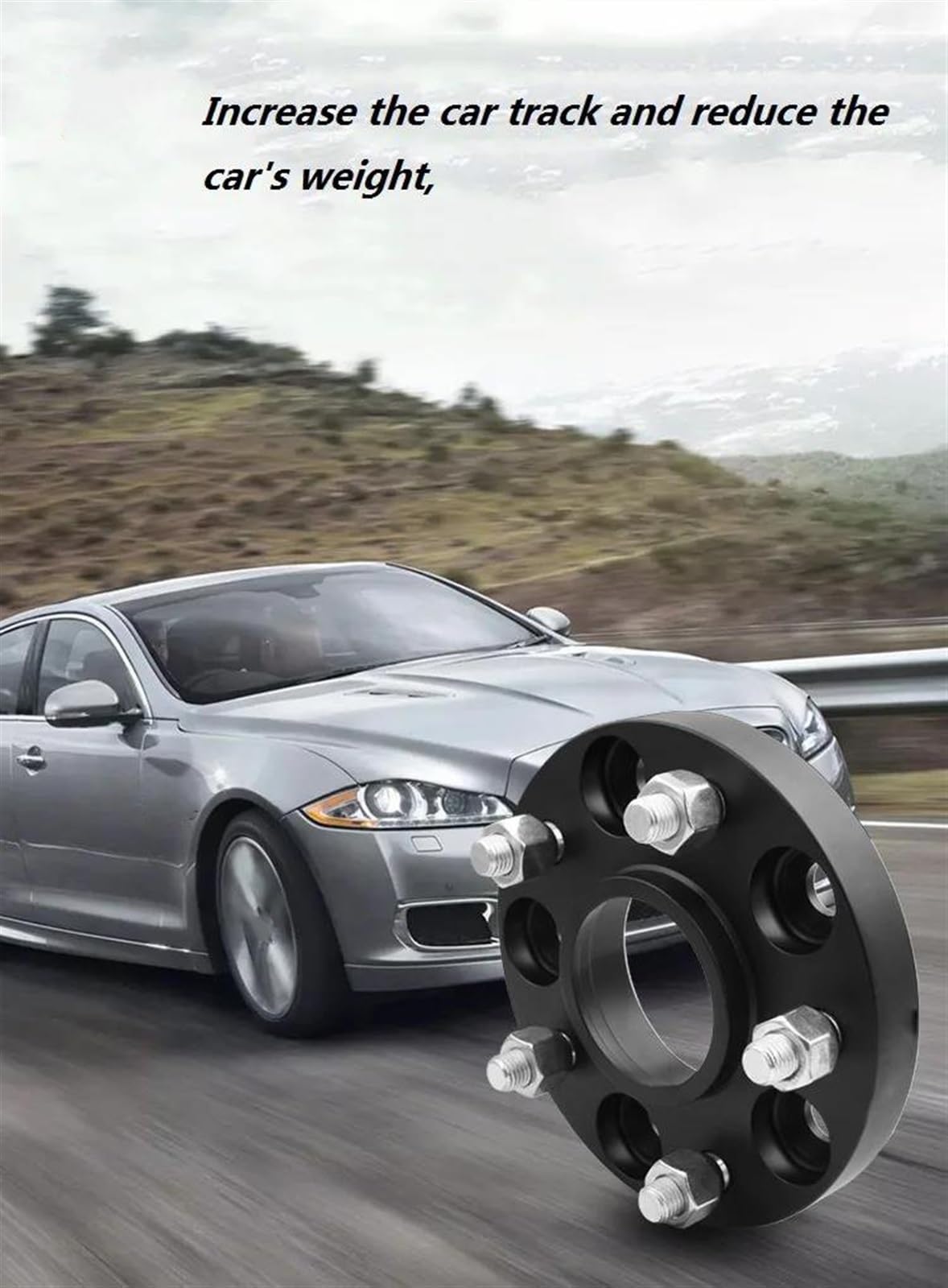 Wheel Spacers 5x108 63.4 15-35mm Aluminum Espaciadores De Rueda Adapter For Ford Kuga Focus Mondeo Edge Fiesta Separadores Coche - 34 - View #11