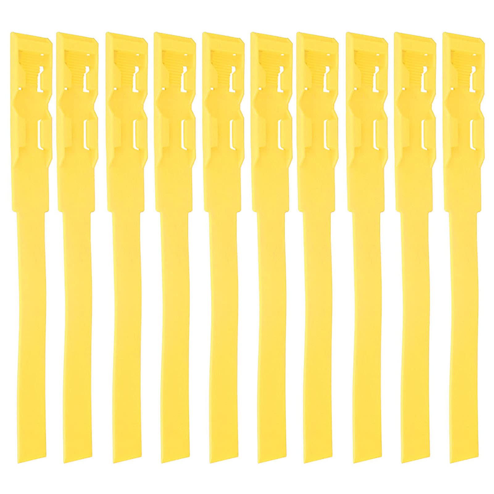 EVTSCAN 10 Pièces Identification ID Colliers Bandes Vache Bovins Marquage Anneau Fournitures Pour L'Élevage De La Ferme(Vert