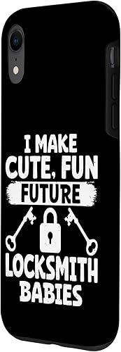 Miniatura 2 de Locksmithing I Make Cute Fun Future Locksmith Babies Case for iPhone XR