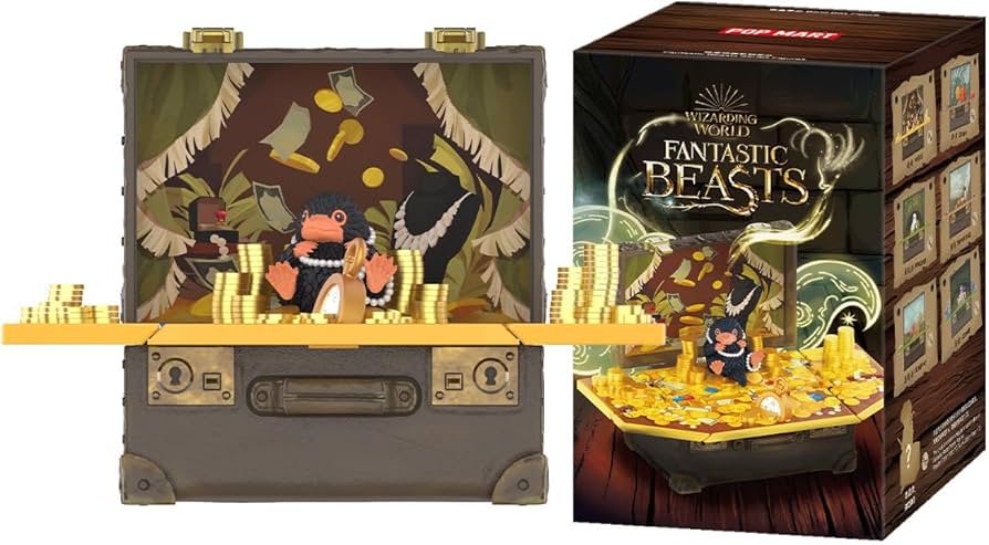 POP MART Fantastic Beasts Series Whole Set(1Boxes) 2.5 inches POP MART Fantastic Beasts Series Whole Set(1Boxes) 2.5 inches