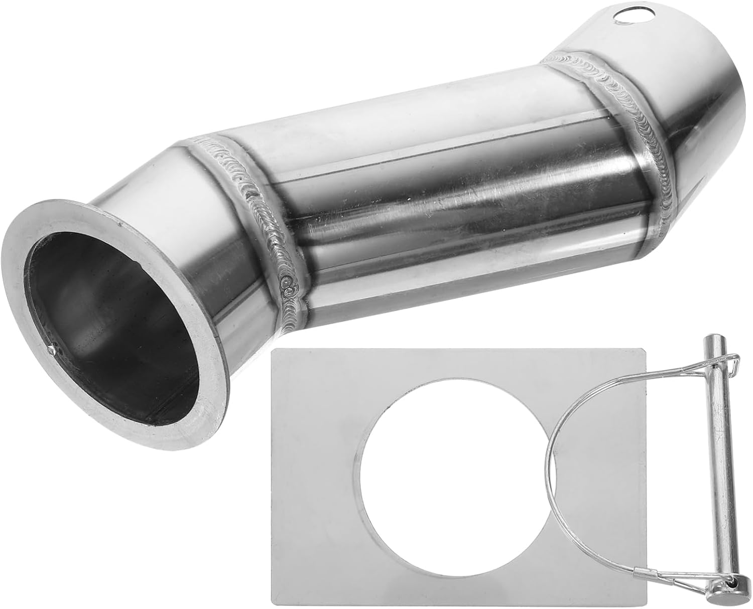 POPETPOP Stainless Steel Rain Chain Adapter Garden Rain Chain Accessory Metal Connector