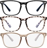 Vista 32 de hunsquer Gafas de luz azul para mujer/hombre, gafas de luz azul para computadora