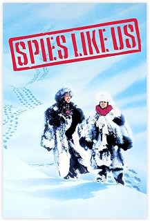 SHUBIAO Spies Like Us 90s Movie Classic Art Poster 2 Canvas Poster Wall Art Decor Print Picture Paintings for Living Room Bedroom Decoration Unframe:16x24inch(40x60cm)