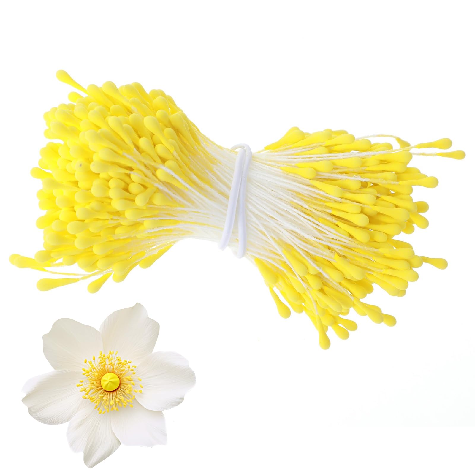 1440-Confezione Stami di Fiori Artificiali da 2mm per Artigianato Fai