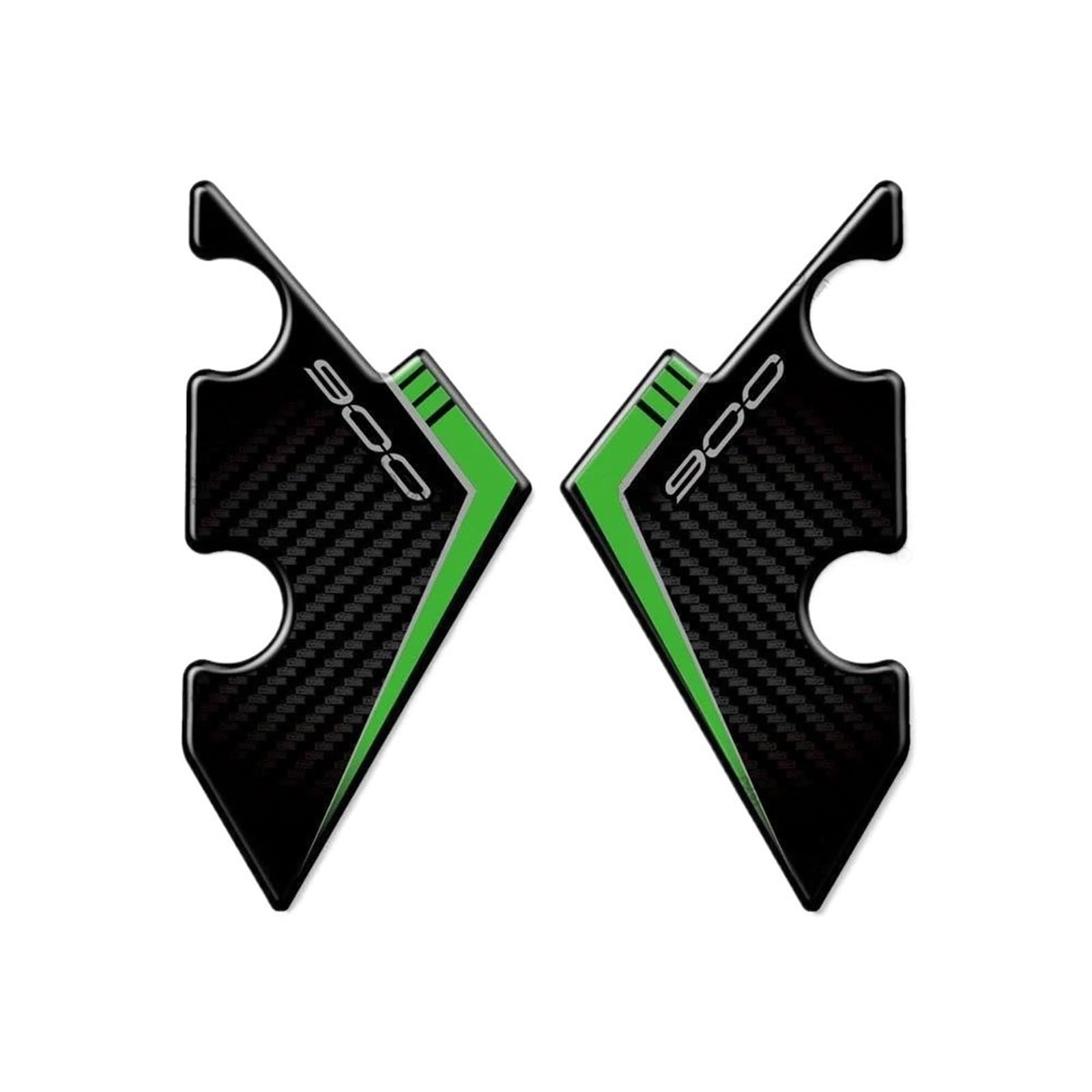 Accessories Motorcycle Front Fender Decals Sticker for Z900 2021 2022 2023 2024 2025(1 Pair 1)