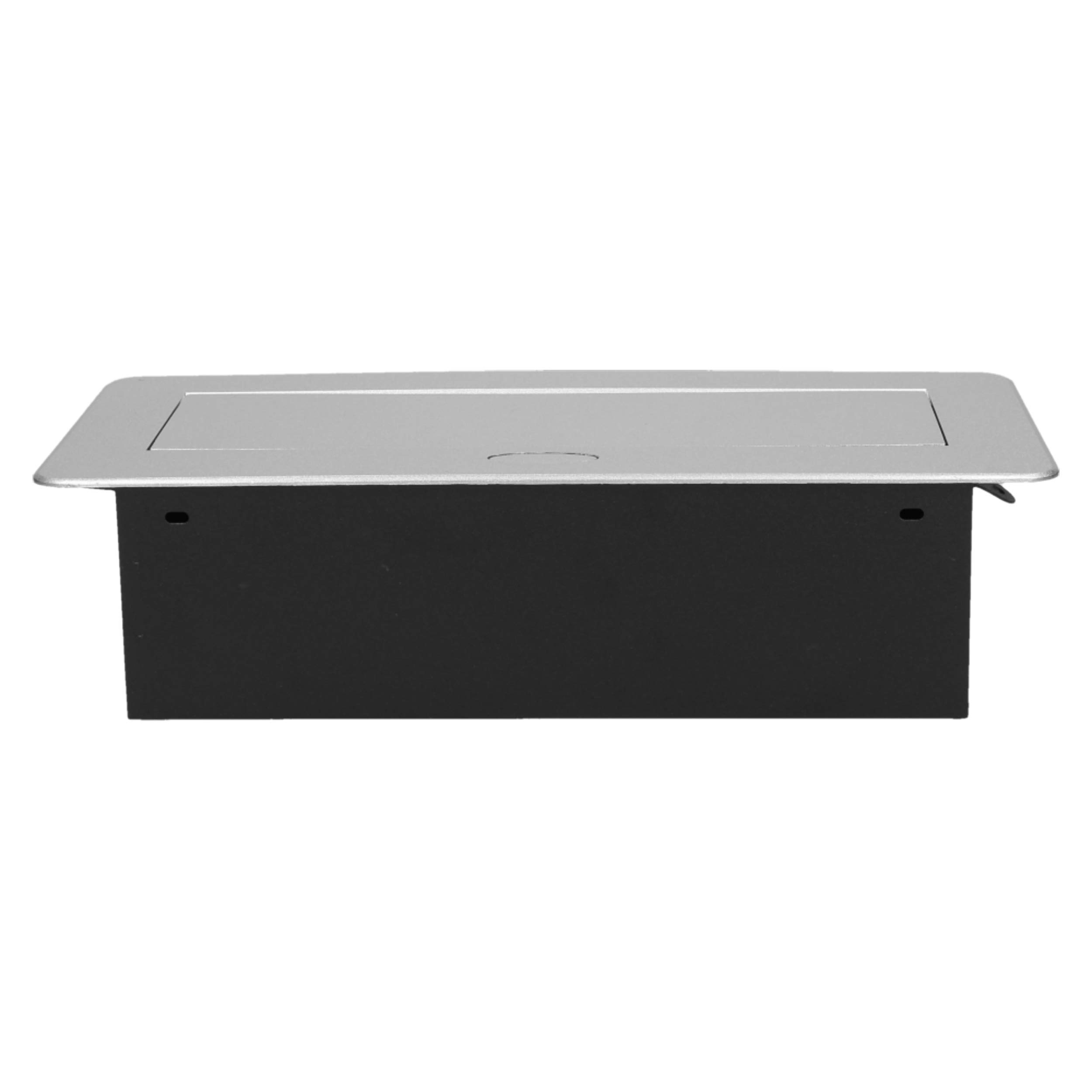 ORNO OR-AE-1336/G(GS) listwa zasilająca wpuszczana do zabudowy, potrójna, 2500 W, kolor: srebrny