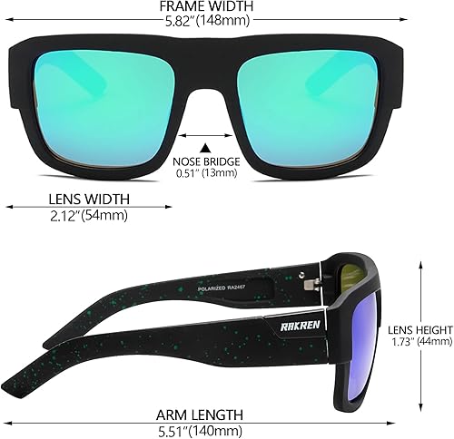 Miniatura 4 de Square Polarized Sunglasses for Men and Women Classic Driving Sports Sunglasses Men 100% UV Protection Goggles R03