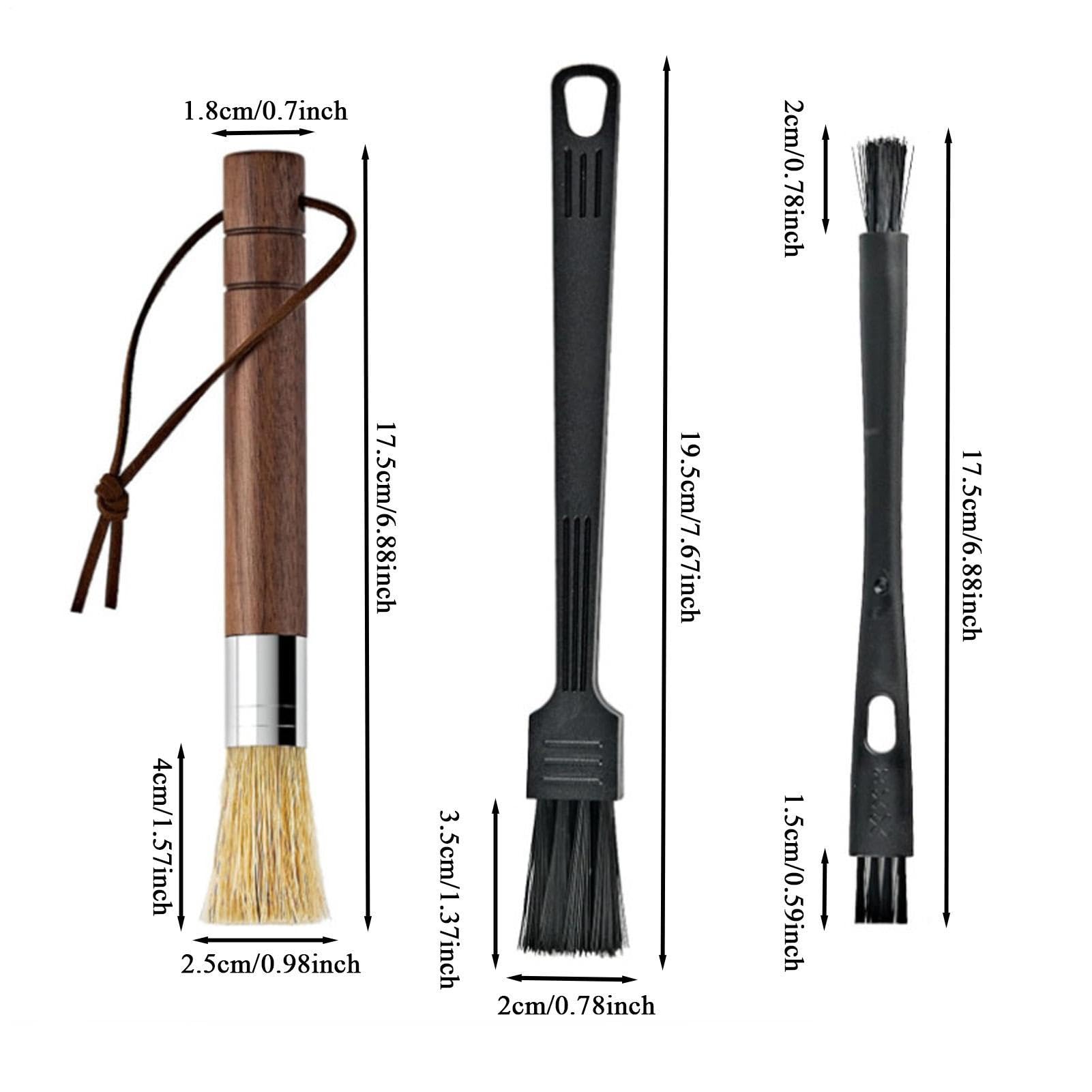 Spazzole per Pulire Macinacaffè Spazzolini Manuali per Pulire Macinacaffè | Accessorio spazzolino per caffè espresso per Casa Cucina Pasticceria Farina Arte Caffè