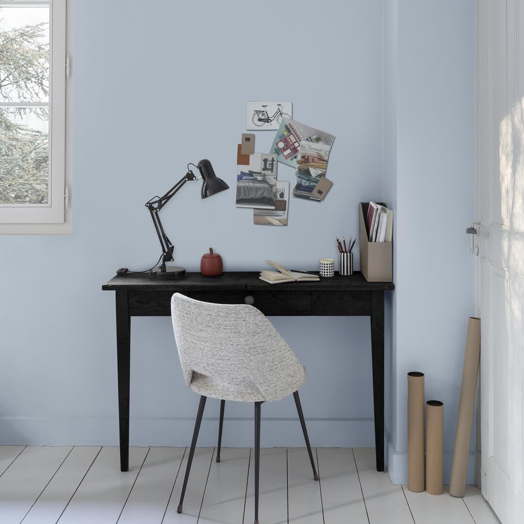 V33 Peinture murale intérieure Coup d'Éclat® Bleu matin Mat Poudré 2,5L