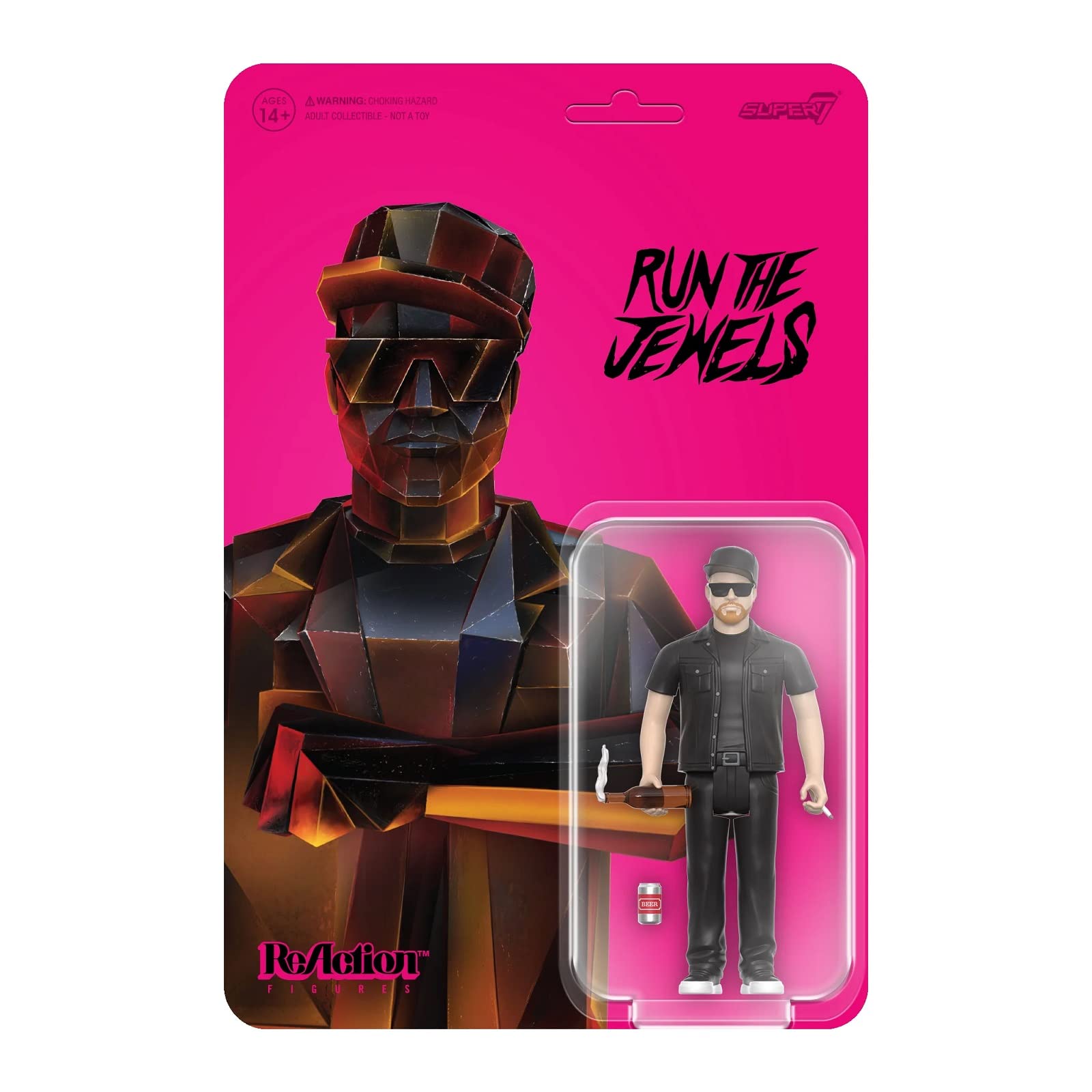 super7 Run the Jewels ReAction フィギュアセット Amazon.com: Run The Jewels: Killer Mike & El-P ReAction