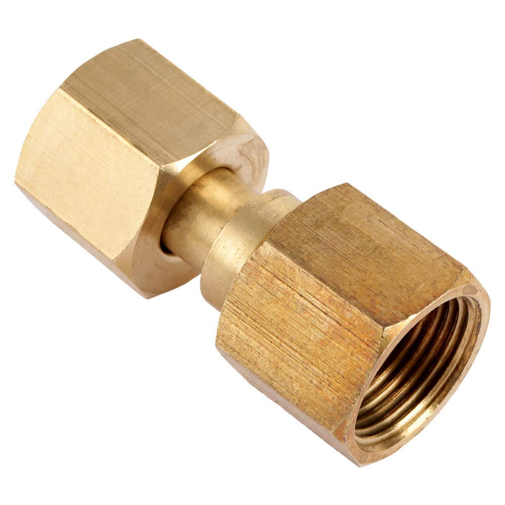 CGA-320 to CGA-580 Adapter CO2 Tank to Argon Regulator Brass Cylinder Adaptors Carbon Dioxide Tank to Argon Regulator