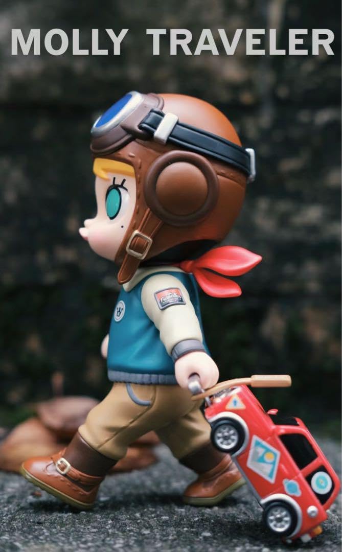 POPMART MOLLY 旅行者TRAVELER ビッグサイズ 未開封 POPMART MOLLY 旅行者TRAVELER ビッグサイズ