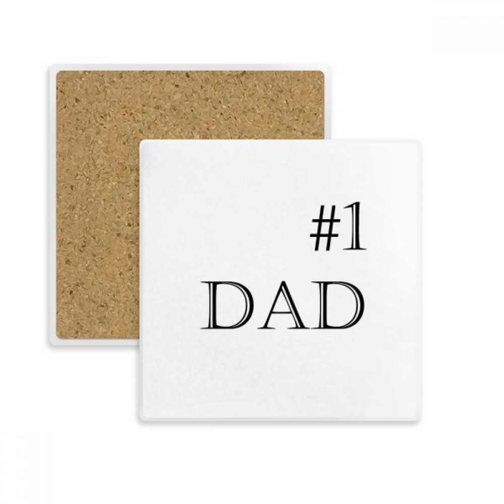 Dessous de verre Papa N°1 pour protéger votre table basse lors de l'apéritif