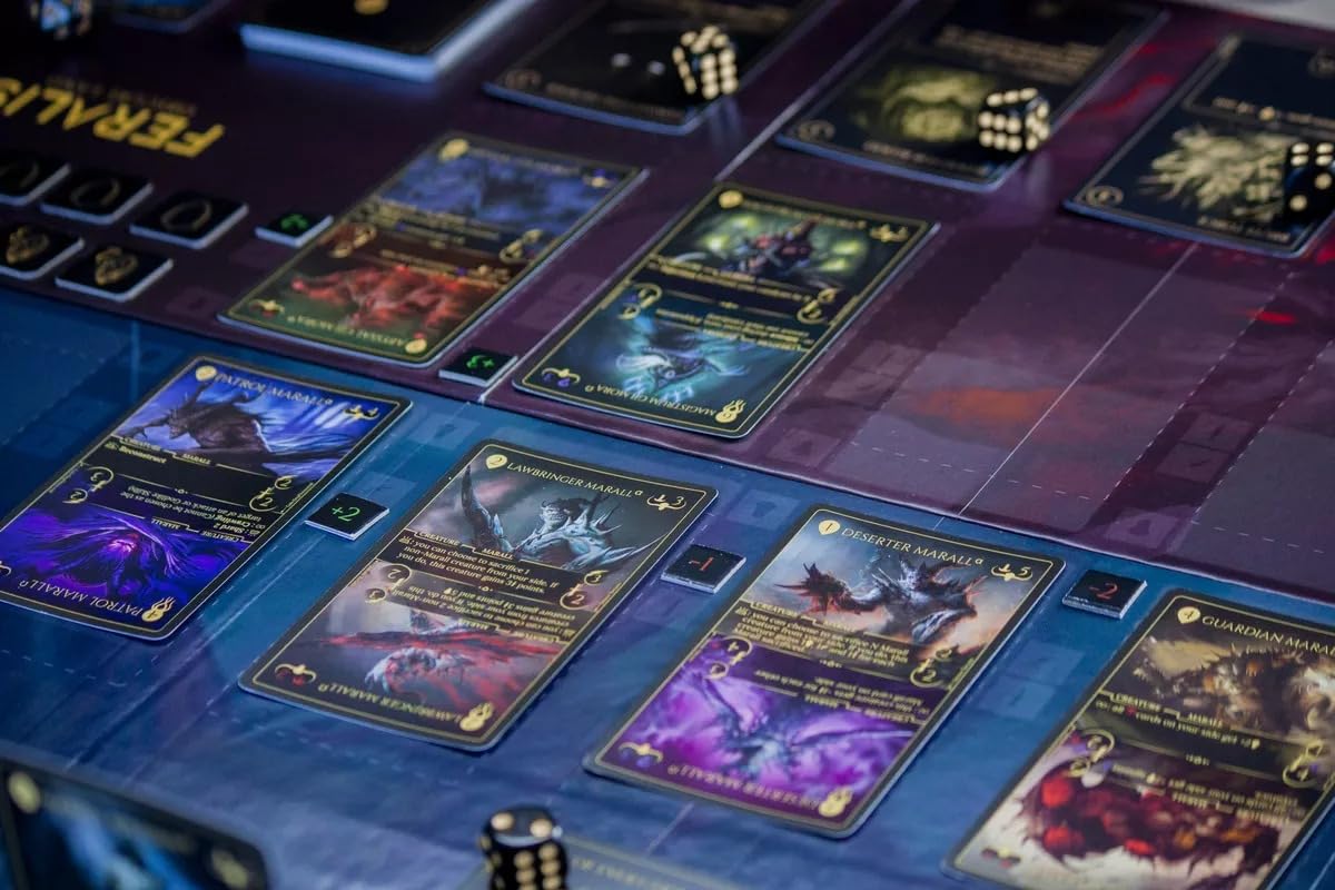 Feralis Terra Oscura - Gioco di Carte Strategico | 2 Giocatori | 30–60 min | Età 14+ | Lingua Italiana (Edizione Kickstarter)