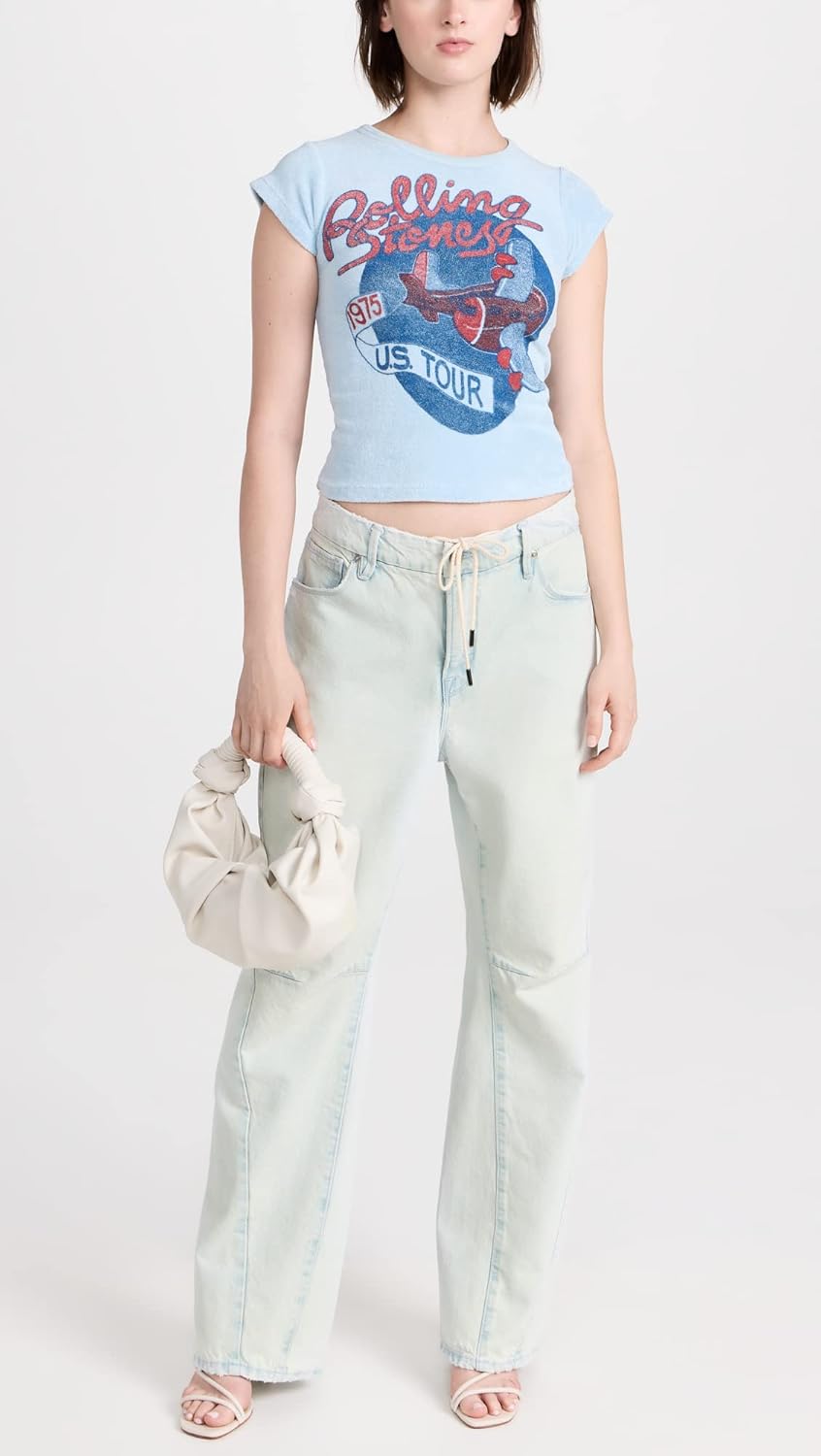 Good American Women's Good 90'S Drawstring Jeans