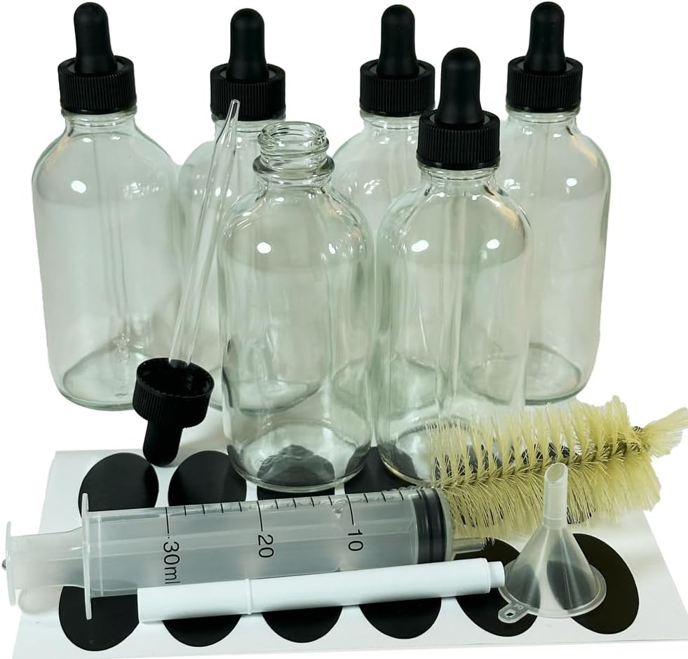 Bioll 120ml (4 oz) Glass Dropper Bottle.Essential Oil