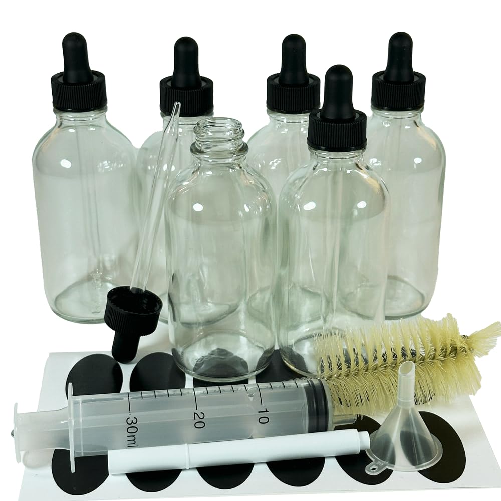 Bioll 120ml (4 oz) Glass Dropper Bottle.Essential Oil