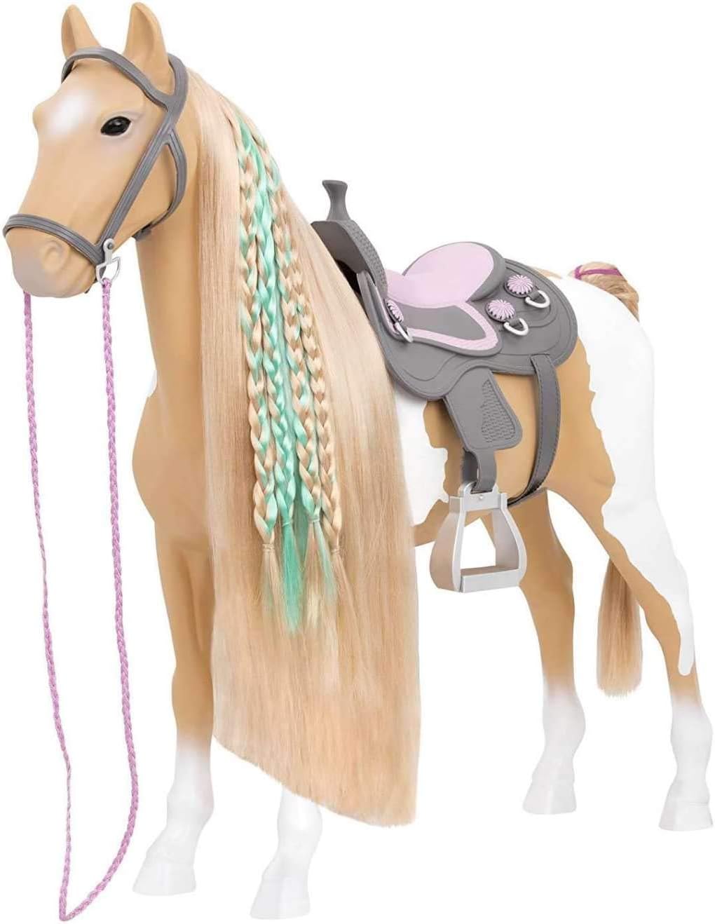 Exclusive Discount 50% Price Our Generation From Hair to There Palomino Paint Horse Up To 50% OFF Our Generation From Hair to There Palomino Paint Horse