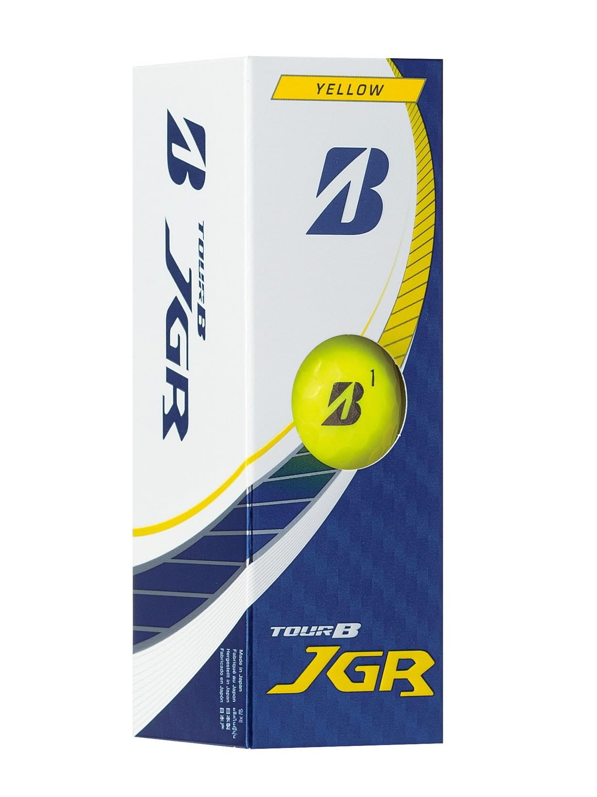 Amazon.co.jp: ブリヂストン ゴルフボール TOUR B JGR イエロー 2