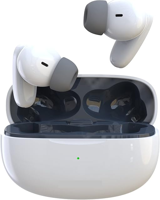 Wireless Earbuds, Bluetooth Headphones 5.3 Mini Wireless Headphones In Ear with ENC Noise Cancelling Mic, 36H Bluetooth Earbuds with HiFi Stereo Bluetooth Earphones IP7 Waterproof For iPhone/Android