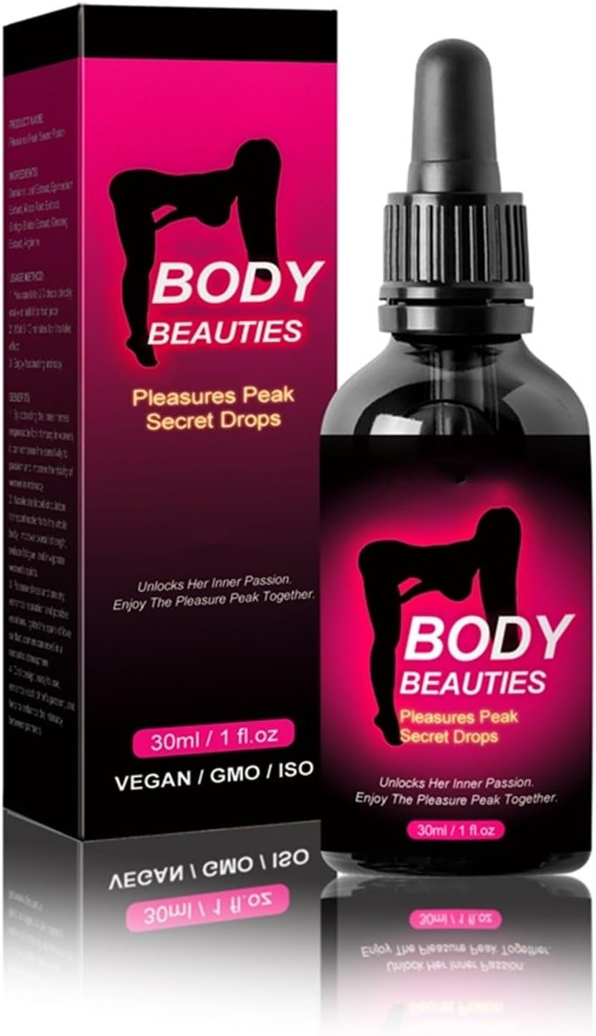 Happy Hormones Drops for Women, Secret Happy Drops, Desire Fusion Passion Elixir Drops, Secret Potion, Enhancing Sensitivity and Pleasure, Promoting Relaxation, Promoting Improved Blood Flow (1)