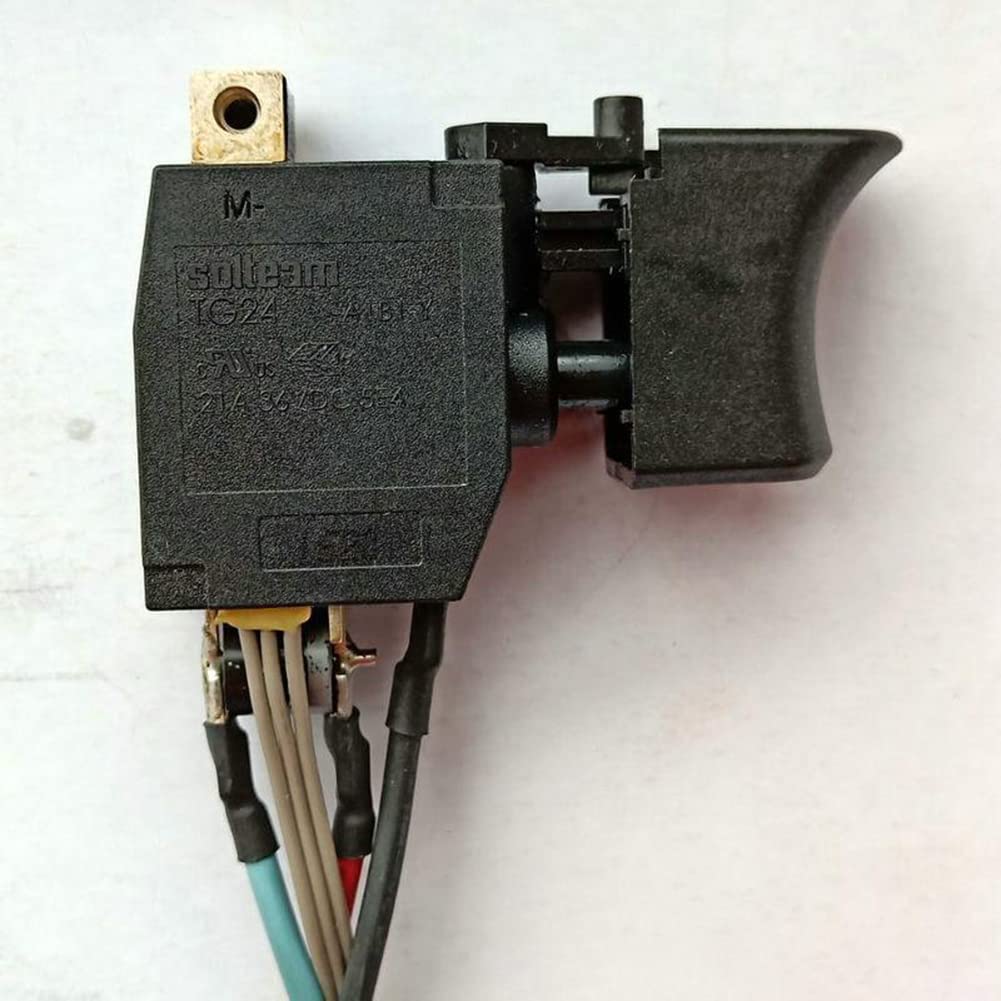SPORTARC Elektronischer Ein-/Ausschalter für Hilti SF22-A, SFH22-A, SIW22T-A, SF10W-A22, 21,6 V, Schwarz