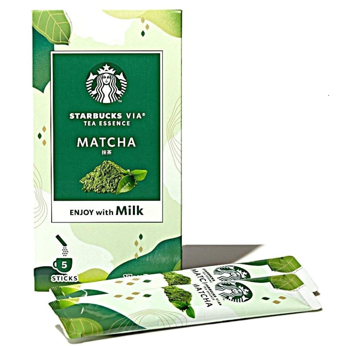 STARBUCKS VIA MATCHA GREEN TEA 17g 5Sticks