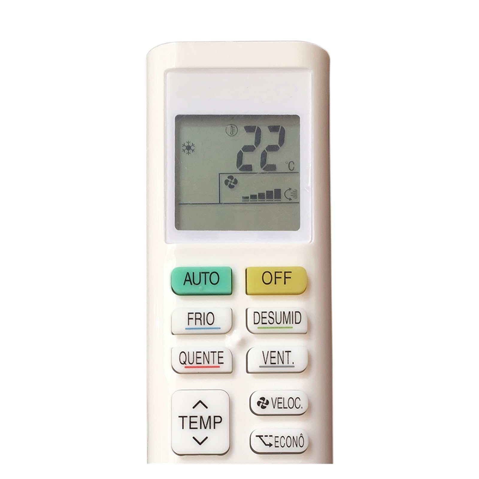 Telecomondo Universale Di Ricambio Per Climatizzatore ARC480A12 - Compatibile Con Serie ARC480A (A11, A12, A13, A9, A49, A53, A55) - Senza Batterie