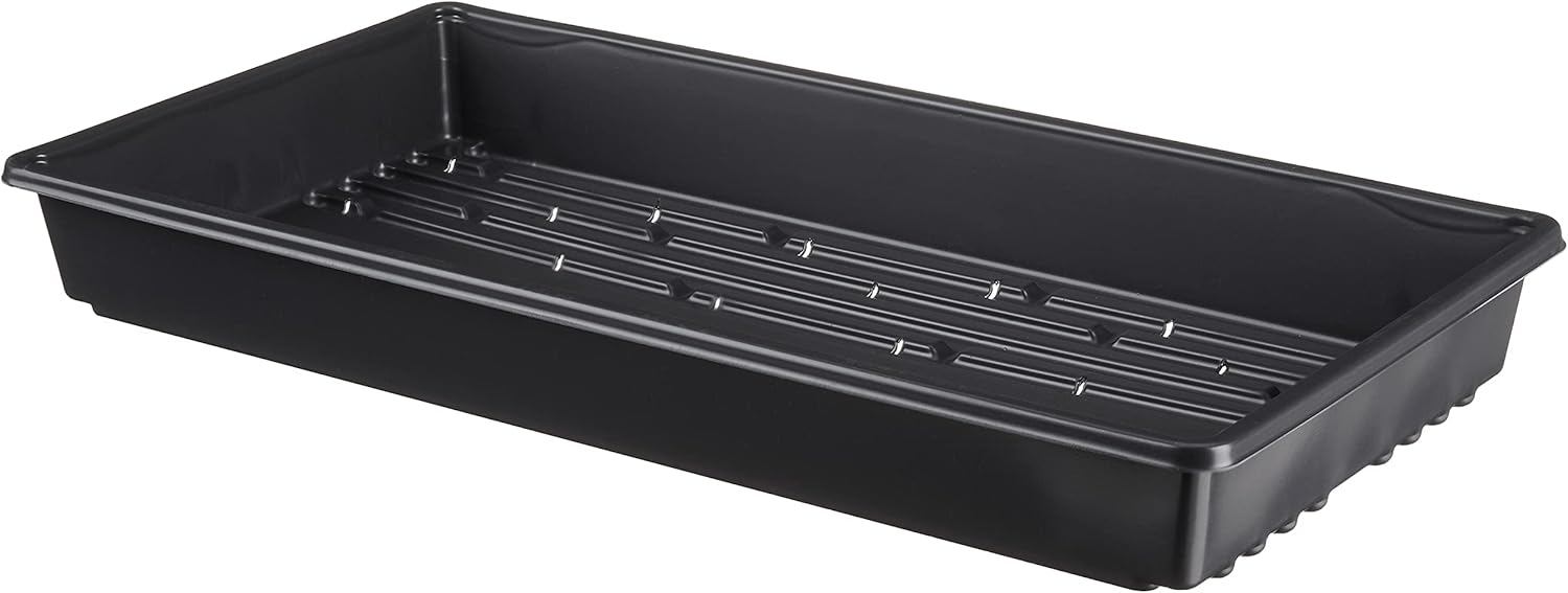 1020 Plant Trays with Holes, 10 Pack