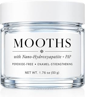 Mooths Teeth Whitening Powder, Mooths Whitening Powder, Removes Surface Stains Protects Tooth Enamel, Daily Oral Care, Keeping Your Mouth Refreshed