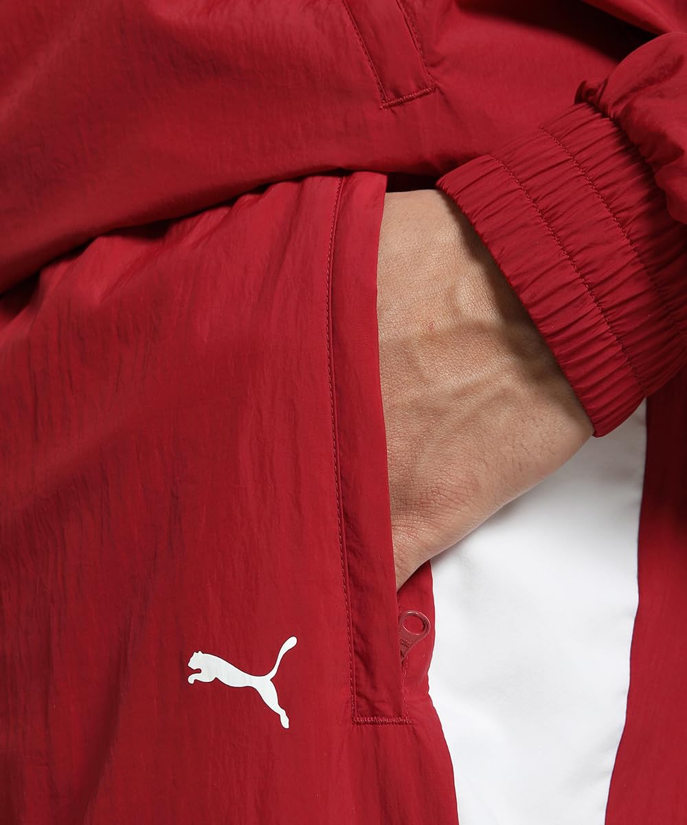 PUMA Scuderia Ferrari F1 2025 T7 Oversized Fahrerhose - Rot - Größe: M