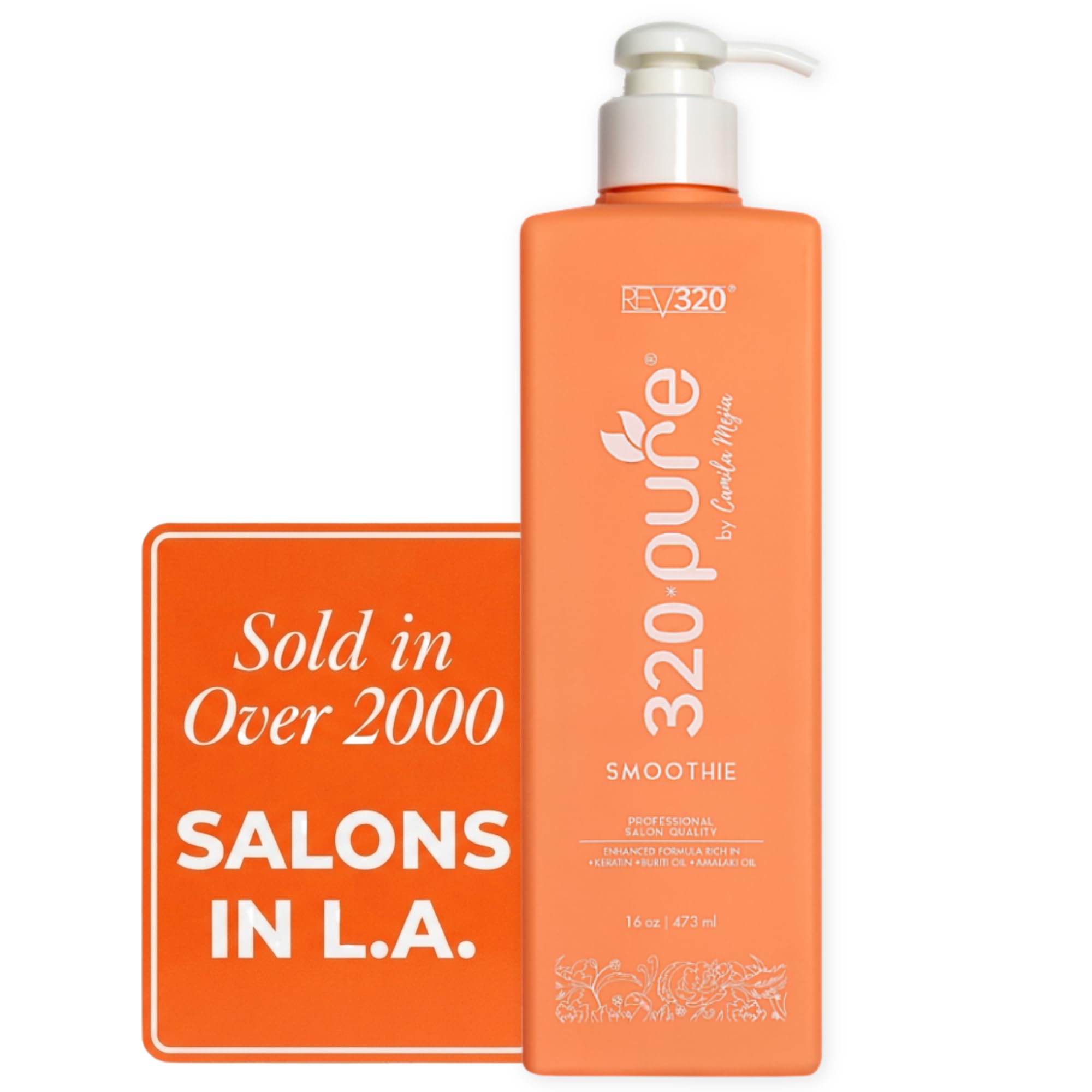 トリートメント SALE@ANYTIME Amazon.com : 320Pure Smoothie Leave In Conditioner for Women 16oz