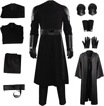 Knight Cosplay Costume 7Pcs Mens Warrior Robe Adult Halloween Movies Character Outfits Deluxe Suits