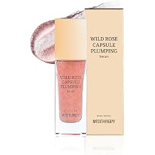 Wild Rose Capsule Plumping Serum, Early Anti-Aging, Enhances Skin Elasticity & Radiance, Improves Sagging Skin for a Firm & Glass Skin Look, Hydrating Korean Skincare, 1.01 fl.oz.