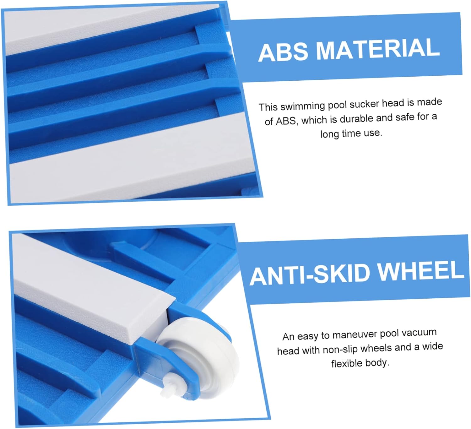 Replacement Pool Vacuum Brush Swimming Pool Cleaning Accessory Material Easy Installation Compatible