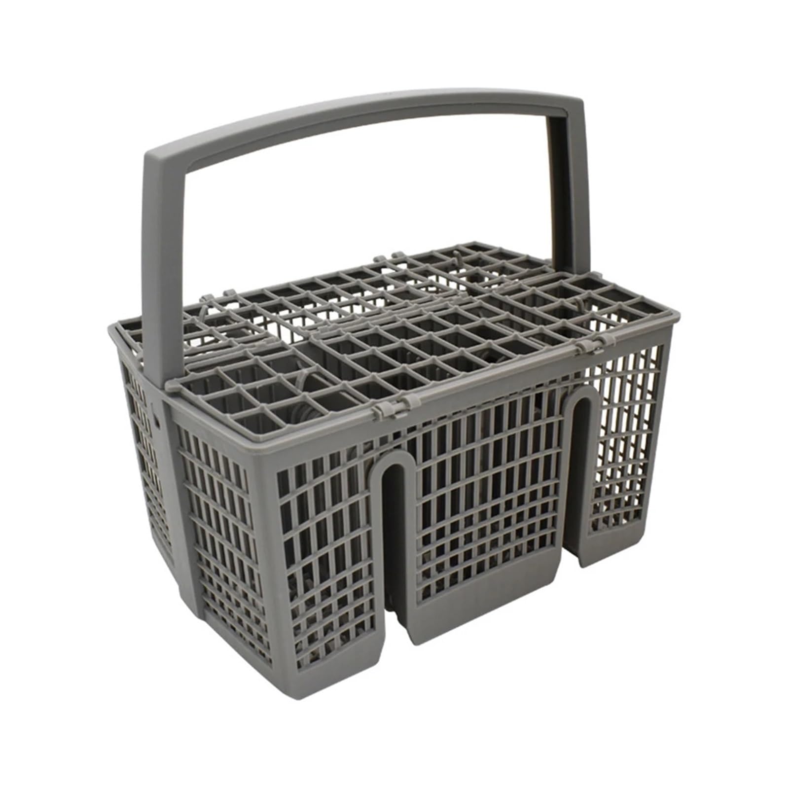 Cesta de cubiertos para lavavajillas, soporte duradero para utensilios de cocina para una fácil limpieza y organización, accesorio imprescindible para lavavajillas para un lavavajillas eficiente