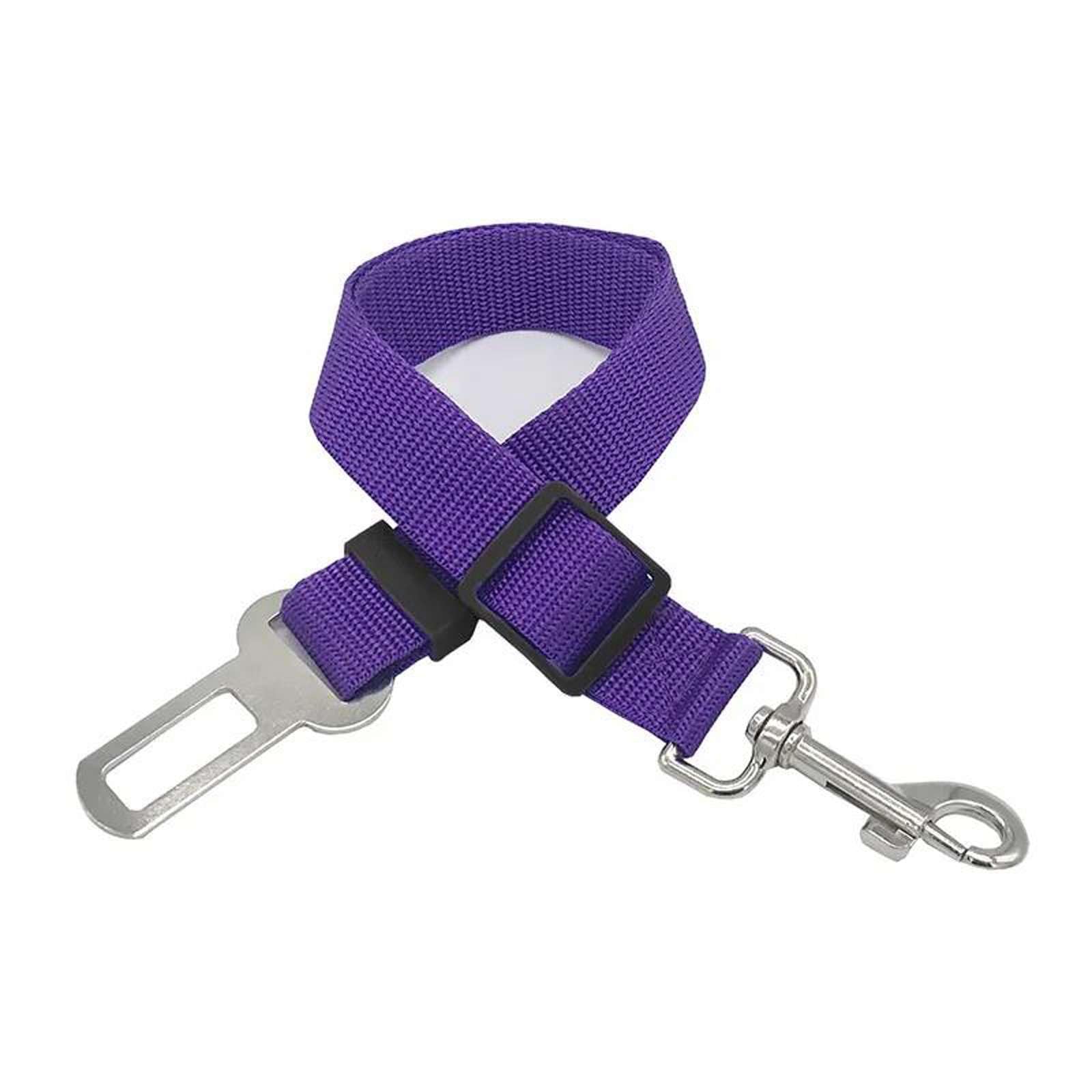 Réglable Pet Cat Chien Voiture Ceinture de sécurité Siège pour Animaux de Compagnie Véhicule Harnais pour Chien Clip de Plomb Levier de sécurité Traction