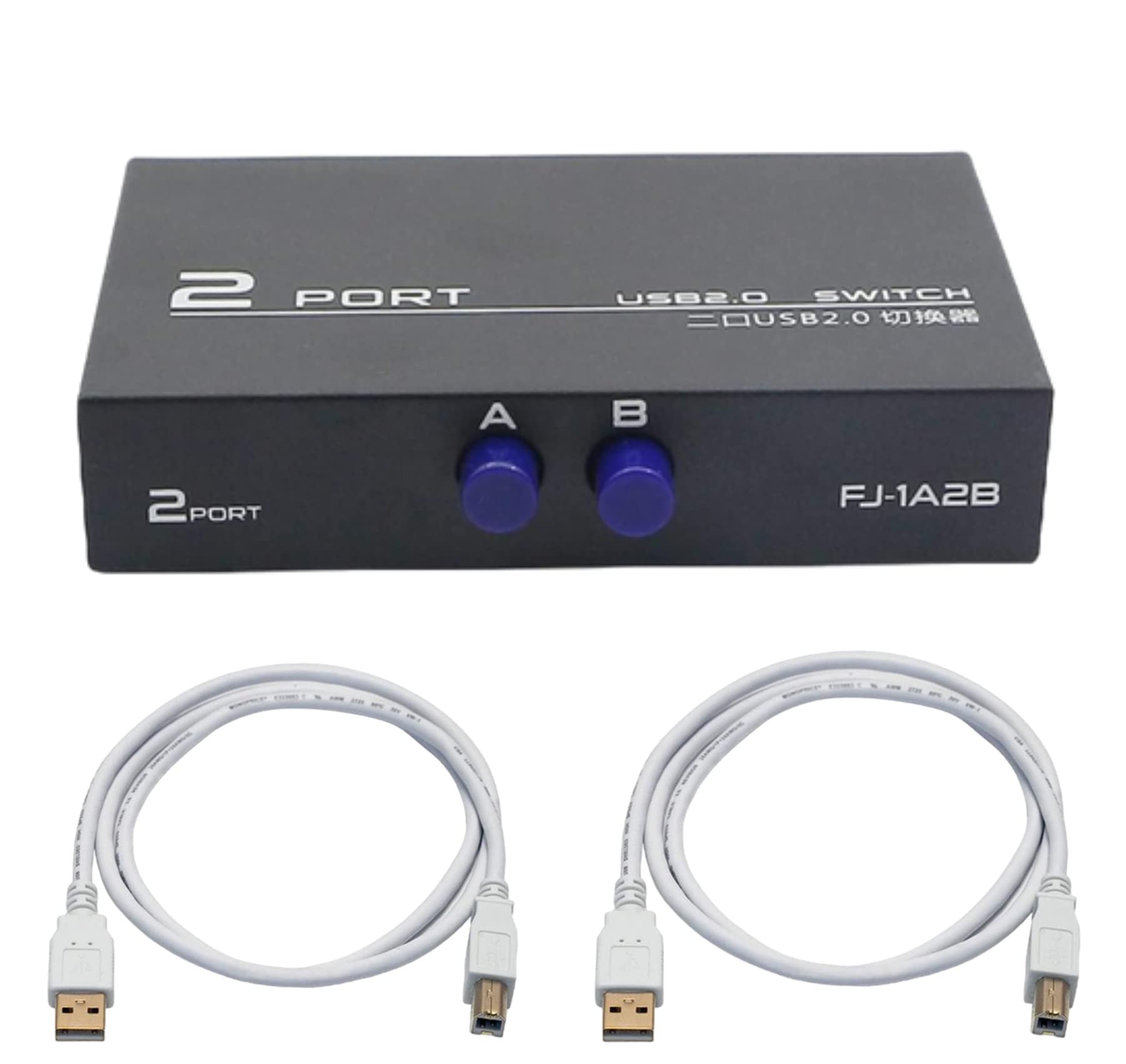 See full amazon price history chart for MVTECH 2 Port USB 2.0 Sharing Manual Switch Box Hub 2 PCS Share 1 USB 2.0 With 1.2mtr Printer Cable Selector Switch for PC Sharing Switch Box Computer Scanner-Black MVTECH 2 Port USB 2.0 Sharing Manual Switch Box Hub 2 PCS Share 1 USB 2.0 With 1.2mtr Printer Cable Selector Switch for PC Sharing Switch Box Computer Scanner-Black (B0BWGF9Y49) Amazon Price History, Amazon Price Tracker