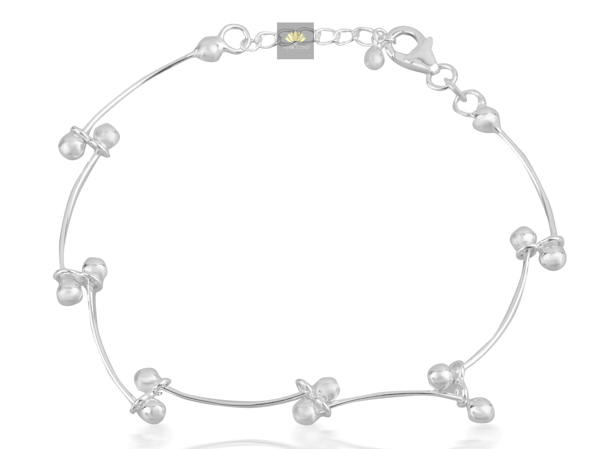 NEMICHAND JEWELS Sterling Silver 925 Bracelets for Women (B08GTSGYGP) Amazon Price History, Amazon Price Tracker