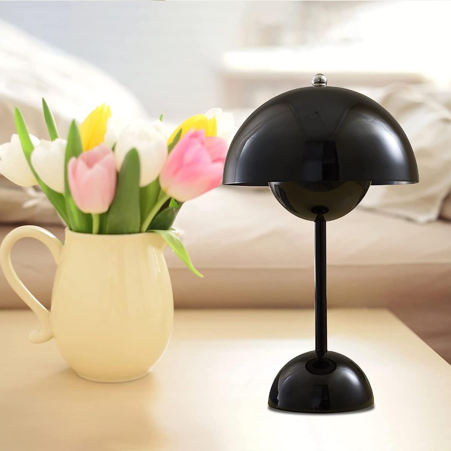 Lampada da tavolo dimmerabile touch control - ricaricabile tramite USB, 3