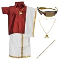 AMIRTHA FASHION Boys Traditional Dhoti & Shirt Set (2-3 Years) (AMFCMMD_20)